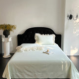 4Pcs Pink Romantic Lace Ruffles Princess Wedding Bedding Set 100% Cotton Duvet Cover Bed Sheet Or Quilted Bedspread Pillowcases