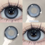 2pcs/pair Beauty Purple Contact Lenses for Eyes Myopia Colored Contact Lenses Natural Blue Lens Fashion Cosplay Pupils