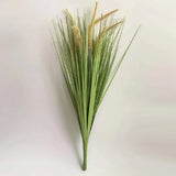 7 Heads Fake Reed Bouquet Silk Onion Grass Large Artificial Tree Wedding Flower Plastic Autumn Plants for Home Party Decoration