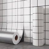 10/5/3 Meters Imitation Marble Wallpaper Bedroom Walls Self Adhesive Faux Ceramic Tile Wall Stickers Thick Home Decor Wall Paper