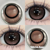 1 Pair Super Contact Lenses for Eyes Fashion Color Pupils Makeup Eye Lenses Green Contact Lenses Pink Brown Blue Lenses
