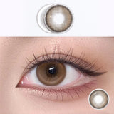 Colored Contact Lenses with degree Power Cosmetic Purple Annual Contact Lens 1year grey Make Up lens