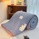 Warm Blankets for Winter Velvet Bed Blankets Double Side Fleece Queen King Blanket Throws Bed Cover Luxury Bedspread On the Bed