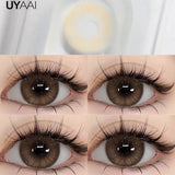 Beauty Color Contact Lenses Makeup Blue Lens Black Big Eye Lenses Color Contact Lenses Brown Natural Contact Lenses