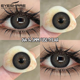 Fashion Colored Contact Lenses Gray Beauty Makeup Lenses Blue Lens Brown Eyes Contacts Yearly Green Eye Lens