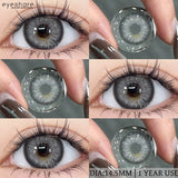 1 Pair Blue Color Contact Lenses for Eyes Cosmetic Korean Brown Contact Cosmetic Eye Contacts lenses doll'eye softlenses