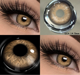 2pcs Hot Fashion Contact Lenses for Eyes Color Gray Pupils Korean Natural Brown Lenses Blue Contact Lens Soft Cosmetic