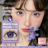 2Pcs Cosplay Contact Lenses Blue Anime Eye Lenses Halloween Red Makeup Beauty Pupils Purple Colored Eye Contacts Yearly