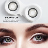 1 Pair SWAN Series Big Eyes of Natural Contact Color Contact Lenses for Colorful Eyes Beauty Contact Lenses for Eyes