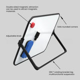 New Erasable Dry Erase White Board Portable Double-Sided White Board Easel with Stand Magnetic Whiteboard Memo To Do List