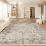 Living Room Large Area Carpets Retro American Bedroom Decoration Carpet Floral Pattern Cloakroom Rugs Soft Coffee Table Rug