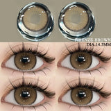 1pair Colored Contact Lenses for Eyes Natural Brown Contact Blue Eyes Lenses Korean Gray Contacts Yearly Green Pupils