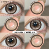New Purple Color Contact Lenses for Eyes Anime Purple Eyes Contacts Lenses Colorful Makeup Eyes Lenses Yearly 2pcs/pair