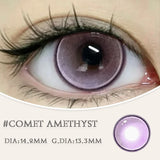 2Pcs Best Selling Color Contacts Lenses Purple Series Soft Lens Contact Lenses with Natural