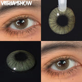Color Contact Lenses 14.2mm Yearly Disposable Prescription Plano for Eyes