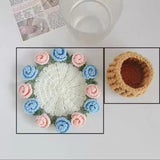 Crochet Floral Coasters Set Table Decorations Bouquet Coasters Potted Plant Decor Handmade Crafts Table Mat Kitchens Accessories