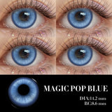 Anime Colored Contact Lenses Miku Cosplay Coloured Contact Lens Yearly Beauty Small Pupils Lens Pink Eye Lenses