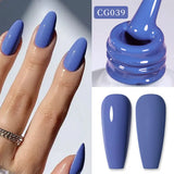 10ml Gold Glitter Gel Nail Polish Crystal Semi Permanent Soak Off UV Gel Varnish Nail Art Manicure Base Top Coat