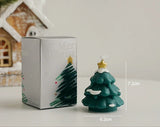 Handmade Cartoon Christmas Tree Scented Candles Scene Decoration Shooting Props Soy Wax Aromatherapy Incense Candle