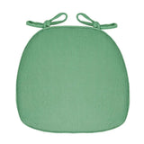 Simple Chair Cushion With Straps Horse Shape Dining Chair Seat Thickened Breathable Cushion Student Horseshoe-shaped Chair Pads