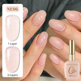 15ml Jelly Pink Summer and Spring Gel Nail Polish Semi Permanent UV Gel Polish All For Manicure Soak Off Vernish
