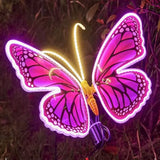 40cm 60cm of LED Outdoor Simulation Dynamic Static Butterfly Lights Holiday Party Decorations Butterflies Dynamic Insect Lights