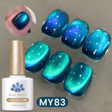 10ml Winter Water Light Cat Magnetic Gel Nail Polish Nail Supplies Vernis Semi Permanent Gel Christmas Xmas Gel