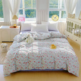New Class A All-cotton Oxygen-enriched Double-layer Yarn Printed Quilt Cover Skin-friendly  Breathable Duvet Cover 220x240