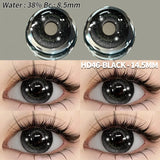 2pcs Cosplay Colored Contact Lenses Anime Contact Lenses Blue Eye Lenses Yearly Crazy Halloween Makeup Colorful Lens