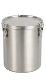 304 Stainless Steel Storage Tank Sealed Large Capacity Stackable Coffee Beans Grains Tea Storage Tank Kitchen Storage Container