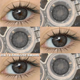 1pair Natural Colored Contacts Lens Blue Lenses Green Contacts Soft Beauty Makeup Pupils Brown Contact Lenses for Eyes