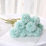 5Pcs Hydrangea Artificial Flowers Bouquet For Home Bedroom Decor Wedding Decoration Craft Vases Flower Arrangement Accessories
