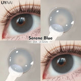 Fashion1 Pair  Color Contact Lenses High Quality Lenses Blue Myopia Lenses Makeup Gradient Lenses