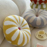 Sweet and Cute Milk Candy Round Plush Cartoon Living Room Decorative Cushion Non-Standard Soft Bed Pillow Plush Pillows