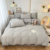 Winter Duvet Cover Set Quilt Set Ins Style  A-Class 100% All Cotton Milk Velvet Cotton Velvet for Autumn Winter Soft and Warm