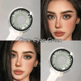 2pcs Hot Sale Natural Color Contact Lenses for Eyes Myopia 0~-8.00 Degree Korean Lenses Beauty Grey Eye Contacts Lens
