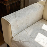 French Vintage Velvet  L Shape Sofa Cover, 3 Seater, Soft Plush Couch Slip Covers, Non Slip Quilted Furniture Protectors