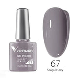 Nail Gel Polish 7.5ml HEMA/TPO FREE Red Sparkle Sequin Gel Nails Beautiful Semi Permanent Soak Off UV LED Gel Polish