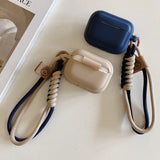 Cute Soft Headset Case For AirPods 2 3nd Generation Earphone Accessories For AirPods Pro 2 With Anti-lost Lanyard Silicone Funda