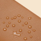 Leather Hair Tool Storage Bag Hair Dryer Portable Travel Organizer Case for Curling Iron Straightener Styling Tool Pouch Gift