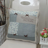 Flower-shaped Cushion Throw Pillows Cotton Fabric Pillows with Cores Cushions Cute Pillows Lumbar Pillows Sofa Pillow Set Square