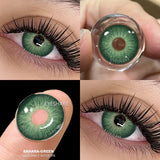Hot Sales Colored Pupils for Eyes Green Eye Lenses 1 Pair Blue Colored Contacts Brown Natural Fashion Lenses Beauty Lense