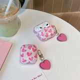 Luxury Pink Lover Heart Case For AirPods Pro 2 3 Earphone Funda For AirPods Pro 2nd Pro2 Generation Coque For AirPod Pro 2 USB C