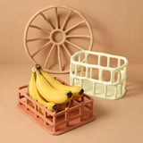 Hollow Resin Fruit Tray Home Living Room Desktop Fruit Plate Snack Candy Bowl Furnishings Cosmetic Storage Fruit Basket Holder