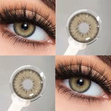 2PCS Korea Iris Colored Contact Lenses Soft Makeup Products Enlarge Eyes Beauty Soft Lens