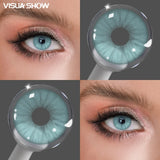 Colored Contact Lenses Brown Soft Beauty Cosmetic Lens 1 Pair Yearly Disposable Natural Eyes Makeup Color Contacts