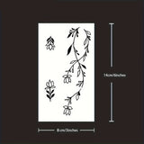 1 Sheet Herbal Finger Tattoo Sticker Waterproof and Long-lasting Temporary Tattoo