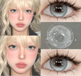2PCS Yearly Myopia Prescription Colored Contacts Lens for Eyes Cosmetics Beauty Pupil Fast Shipping Fashion Purple