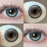 2PCS Myopia Contact Lenses for Eyes Color Prescription Korean Pupils Parkas Makeup Beauty Contact Lenses Year Fast Blue