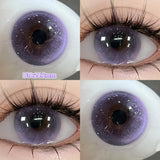 Daily Disposable 10PCS Colored Contact Lenses for Eyes Myopia Lens Beauty Pupils Eye Lenses Fashion Blue Purple Lenses